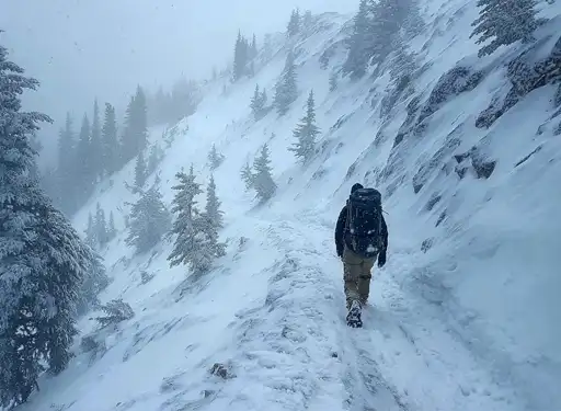 A kitchen table displaying a variety of dehydrated foods in bowls, showcasing colorful ingredients like dried vegetables, fruits, and grains prepared for camping and backpacking meals.