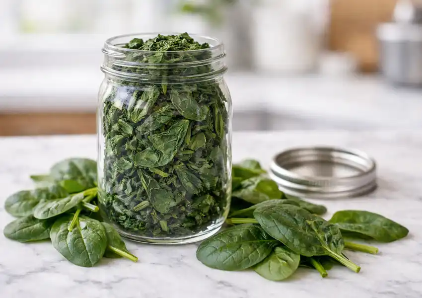 Dehydrated Spinach